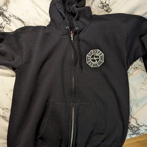LOST Dharma Initiative zip up hoodie